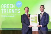 General Director Matthias Graf von Kielmansegg and Green Talent Enayat A. Moallemi 